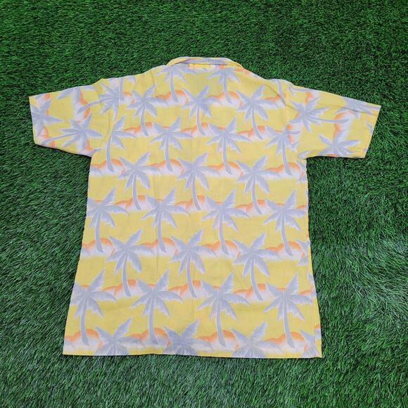 Vintage Tropicana Palm AOP Button Shirt Small 20x28 Baggy - Picture 2 of 11